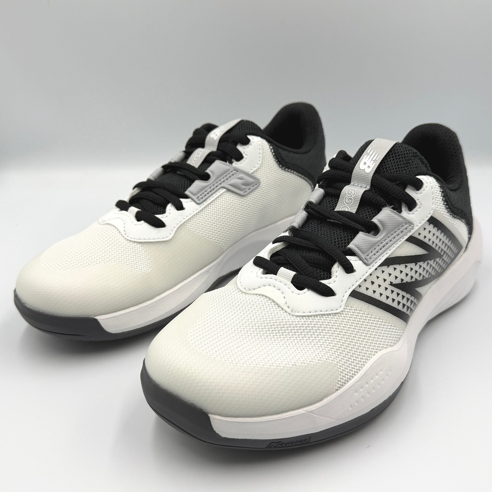 New Balance 696v6 Tennis Shoes Women 7 White BlackWCH696W6 **NEW**